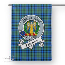 Garden Flag Falconer Clan Badge Tartan Flag Scottish Tartan House Flag,buffalo plaid garden flag,irish family crest flags,ns tartan flags,scottish clan flags,scottish clan flags uk,Scottish Tartan House Flag,Tartan Clan Flag,tartan day flag,Tartan Garden Flag