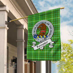 Garden Flag Forrester Hunting Clan Badge Tartan Flag Scottish Tartan House Flag,buffalo plaid garden flag,irish family crest flags,ns tartan flags,scottish clan flags,scottish clan flags uk,Scottish Tartan House Flag,Tartan Clan Flag,tartan day flag,Tartan Garden Flag