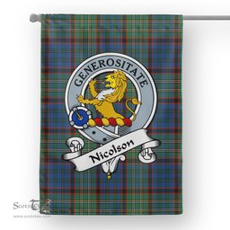 Garden Flag Nicolson Hunting Ancient Clan Badge Tartan Flag Scottish Tartan House Flag,buffalo plaid garden flag,irish family crest flags,ns tartan flags,scottish clan flags,scottish clan flags uk,Scottish Tartan House Flag,Tartan Clan Flag,tartan day flag,Tartan Garden Flag