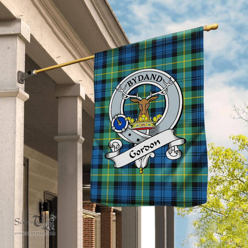 Gordon Ancient Clan Badge Tartan Flag Scottish Tartan House Flag,buffalo plaid garden flag,irish family crest flags,ns tartan flags,scottish clan flags,scottish clan flags uk,Scottish Tartan House Flag,Tartan Clan Flag,tartan day flag,Tartan Garden Flag