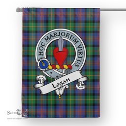 Garden Flag Logan Ancient Clan Badge Tartan Flag Scottish Tartan House Flag,buffalo plaid garden flag,irish family crest flags,ns tartan flags,scottish clan flags,scottish clan flags uk,Scottish Tartan House Flag,Tartan Clan Flag,tartan day flag,Tartan Garden Flag
