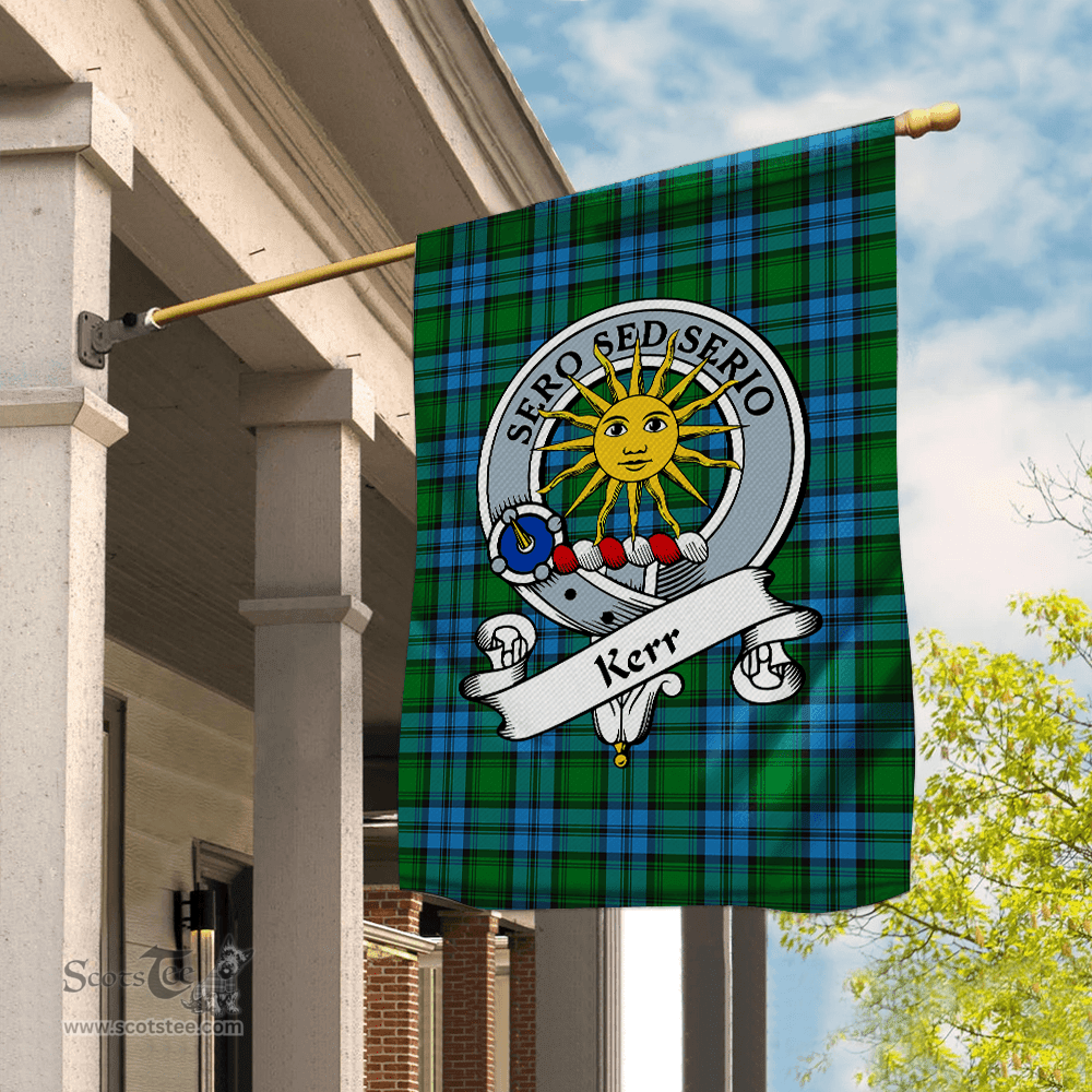 Garden Flag Kerr Hunting Clan Badge Tartan Flag Scottish Tartan House Flag,buffalo plaid garden flag,irish family crest flags,ns tartan flags,scottish clan flags,scottish clan flags uk,Scottish Tartan House Flag,Tartan Clan Flag,tartan day flag,Tartan Garden Flag