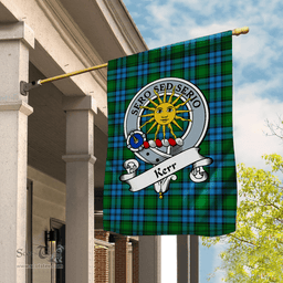 Garden Flag Kerr Hunting Clan Badge Tartan Flag Scottish Tartan House Flag,buffalo plaid garden flag,irish family crest flags,ns tartan flags,scottish clan flags,scottish clan flags uk,Scottish Tartan House Flag,Tartan Clan Flag,tartan day flag,Tartan Garden Flag