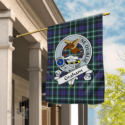 Garden Flag Graham Of Montrose Modern Clan Badge Tartan Flag Scottish Tartan House Flag,buffalo plaid garden flag,irish family crest flags,ns tartan flags,scottish clan flags,scottish clan flags uk,Scottish Tartan House Flag,Tartan Clan Flag,tartan day flag,Tartan Garden Flag
