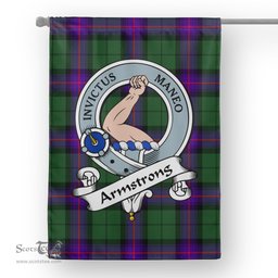 Garden Flag Armstrong Modern Clan Badge Tartan Flag Scottish Tartan House Flag,buffalo plaid garden flag,irish family crest flags,ns tartan flags,scottish clan flags,scottish clan flags uk,Scottish Tartan House Flag,Tartan Clan Flag,tartan day flag,Tartan Garden Flag