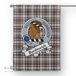 Garden Flag Borthwick Clan Badge Tartan Flag Scottish Tartan House Flag,buffalo plaid garden flag,irish family crest flags,ns tartan flags,scottish clan flags,scottish clan flags uk,Scottish Tartan House Flag,Tartan Clan Flag,tartan day flag,Tartan Garden Flag
