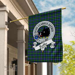 Garden Flag Baillie Hunting Clan Badge Tartan Flag Scottish Tartan House Flag,buffalo plaid garden flag,irish family crest flags,ns tartan flags,scottish clan flags,scottish clan flags uk,Scottish Tartan House Flag,Tartan Clan Flag,tartan day flag,Tartan Garden Flag