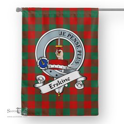 Garden Flag Erskine Clan Badge Tartan Flag Scottish Tartan House Flag,buffalo plaid garden flag,irish family crest flags,ns tartan flags,scottish clan flags,scottish clan flags uk,Scottish Tartan House Flag,Tartan Clan Flag,tartan day flag,Tartan Garden Flag