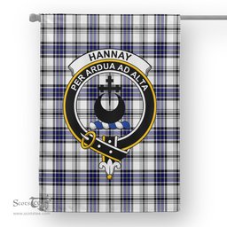 Garden Flag Hannay Grey Tartan Flag Clan Badge Tartan House Flag