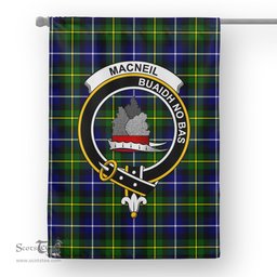 Garden Flag MacNeill Of Barra Modern Tartan Flag Clan Badge Tartan House Flag