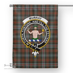 Garden Flag Murray Of Atholl Weathered Tartan Flag Clan Badge Tartan House Flag