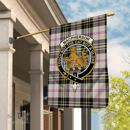 Garden Flag MacPherson Dress Ancient Tartan Flag Clan Badge Tartan House Flag