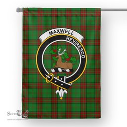 Garden Flag Maxwell Hunting Tartan Flag Clan Badge Tartan House Flag
