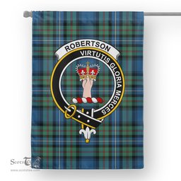 Garden Flag Robertson Hunting Ancient Tartan Flag Clan Badge Tartan House Flag