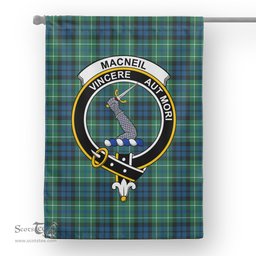 Garden Flag MacNeill Of Colonsay Tartan Flag Clan Badge Tartan House Flag