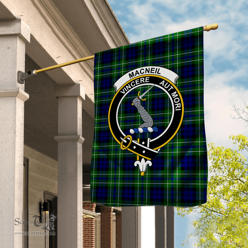 Garden Flag MacNeill Of Colonsay Hunting Tartan Flag Clan Badge Tartan House Flag