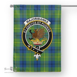 Garden Flag Marjoribanks Ancient Tartan Flag Clan Badge Tartan House Flag