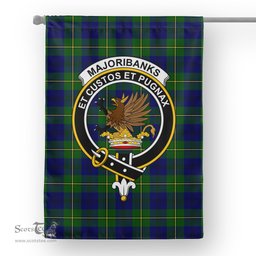 Marjoribanks Tartan Garden Flag Marjoribanks Modern Tartan Flag Clan Badge Tartan House Flag