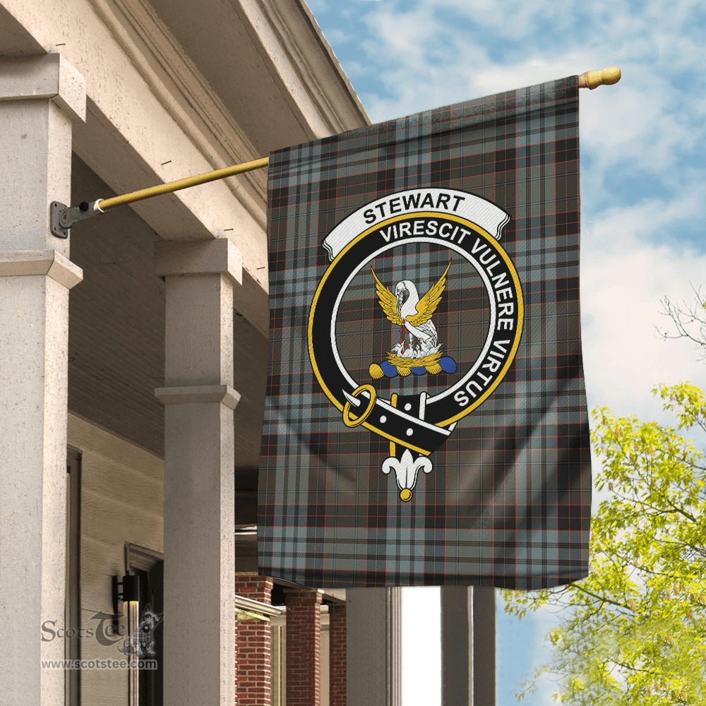 Garden Flag Stewart Stuart Of Bute Old Weathered Old Weathered Tartan Flag Clan Badge Tartan House Flag Stewart Flag