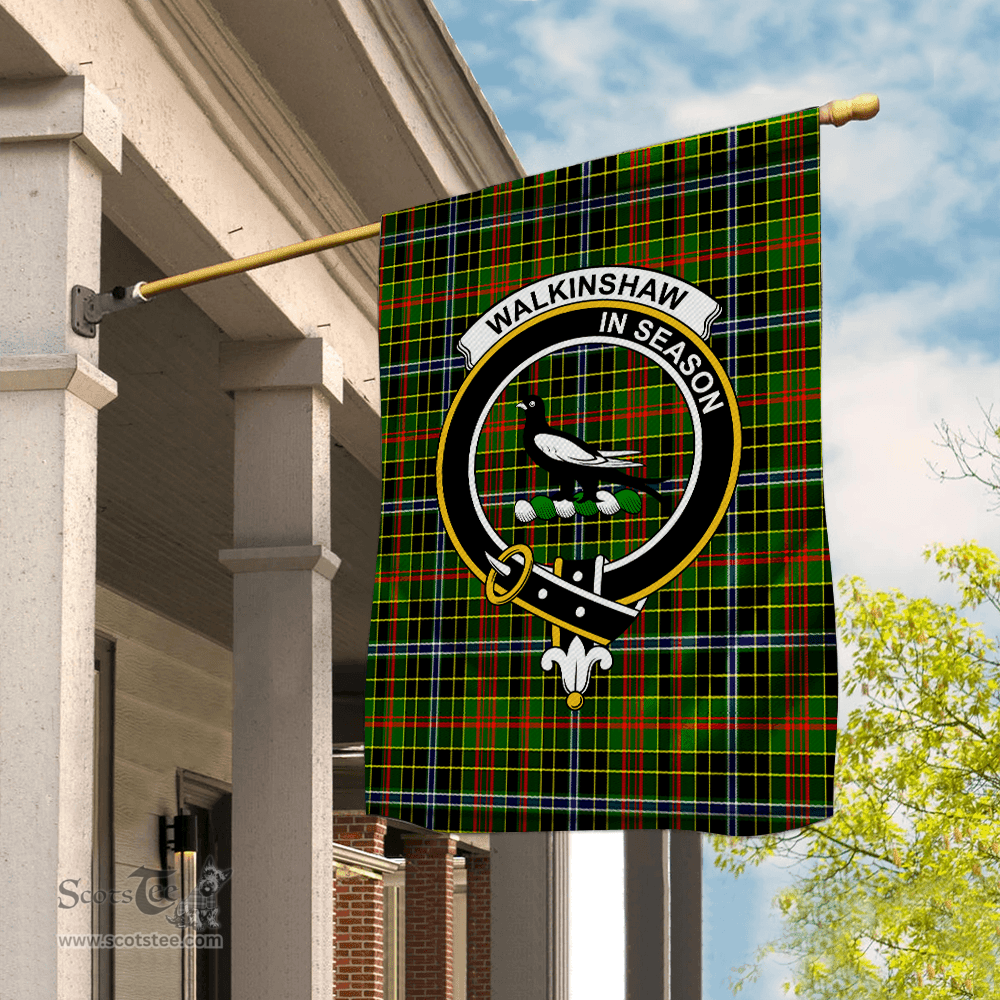 Garden Flag Walkinshaw Tartan Flag Clan Badge Tartan House Flag