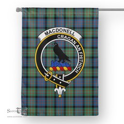 Garden Flag MacDonell Of Glengarry Ancient Tartan Flag Clan Badge Tartan House Flag