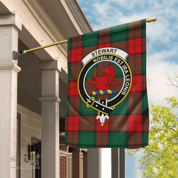 Garden Flag Stewart Stuart Of Bute Atholl Modern Tartan Flag Clan Badge Tartan House Flag Stewart Flag