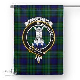 Garden Flag MacCallum Modern Tartan Flag Clan Badge Tartan House Flag