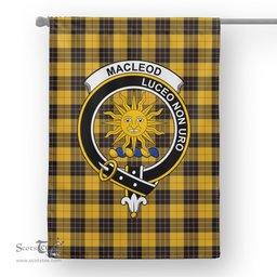 Garden Flag MacLeod Of Lewis Ancient Tartan Flag Clan Badge Tartan House Flag