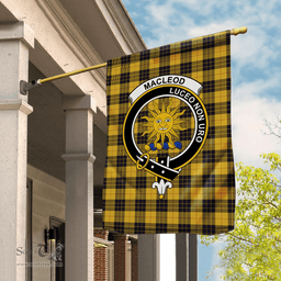 Garden Flag MacLeod Of Lewis Ancient Tartan Flag Clan Badge Tartan House Flag