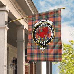 Garden Flag Stewart Stuart Of Bute Royal Ancient Tartan Flag Clan Badge Tartan House Flag Stewart Flag