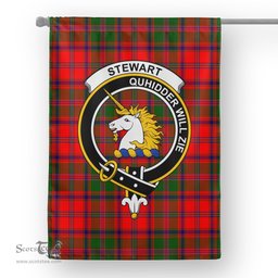 Garden Flag Stewart Of Appin Modern Tartan Flag Clan Badge Tartan House Flag Stewart Flag