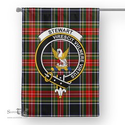 Stewart Tartan Garden Flag Stewart High Stewards Tartan Flag Clan Badge Tartan House Flag Stewart Flag