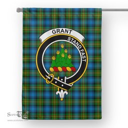 Grant Hunting Tartan Flag Clan Badge - House Flag - Scotstee Shop