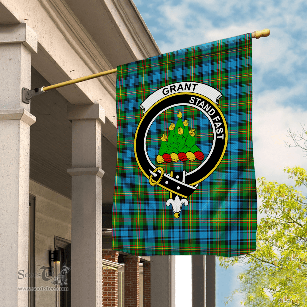 Grant Hunting Tartan Flag Clan Badge - House Flag - Scotstee Shop