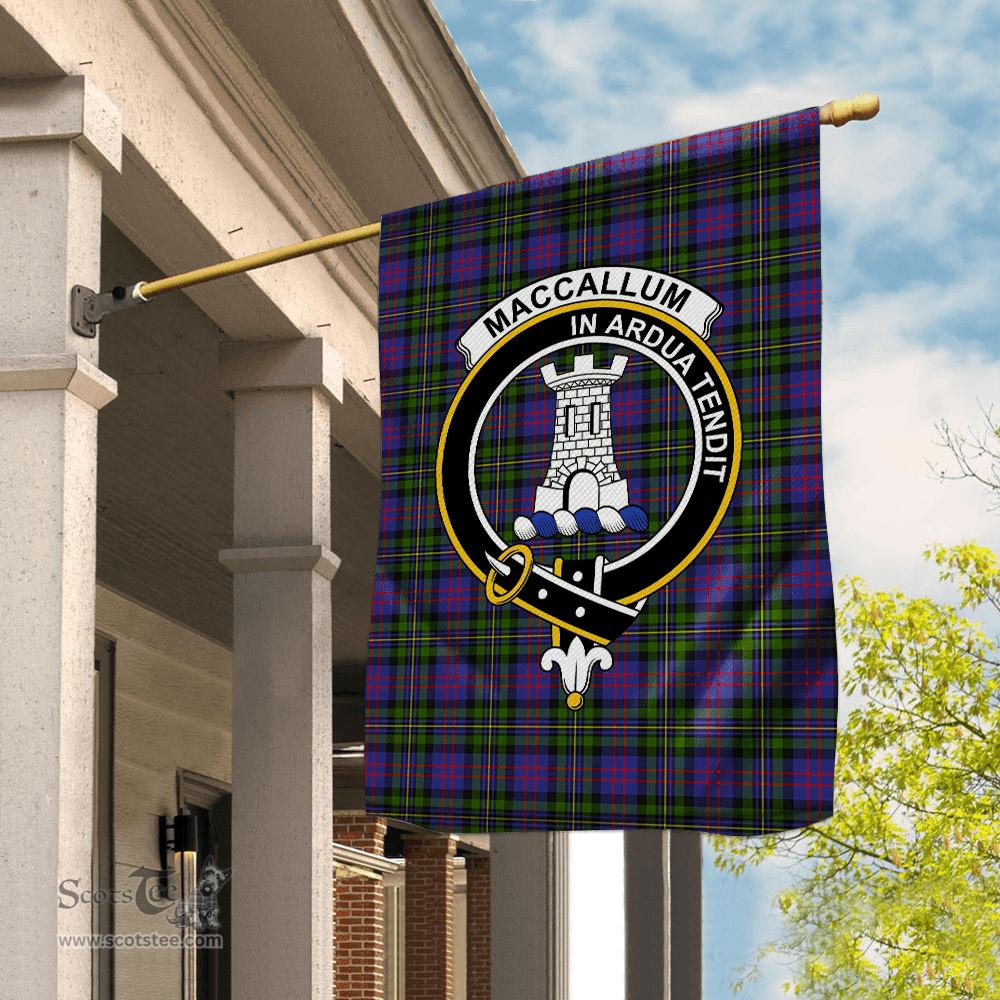 Garden Flag MacCallum Of Berwick Tartan Flag Clan Badge Tartan House Flag