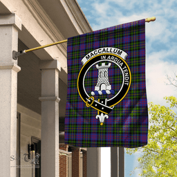 Garden Flag MacCallum Of Berwick Tartan Flag Clan Badge Tartan House Flag