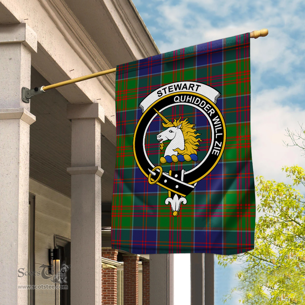 Garden Flag Stewart Of Appin Hunting Modern Tartan Flag Clan Badge Tartan House Flag Stewart Flag