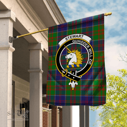 Garden Flag Stewart Of Appin Hunting Modern Tartan Flag Clan Badge Tartan House Flag Stewart Flag