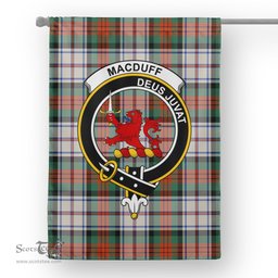 MacDuff Tartan Garden Flag MacDuff Dress Ancient Tartan Flag Clan Badge Tartan House Flag