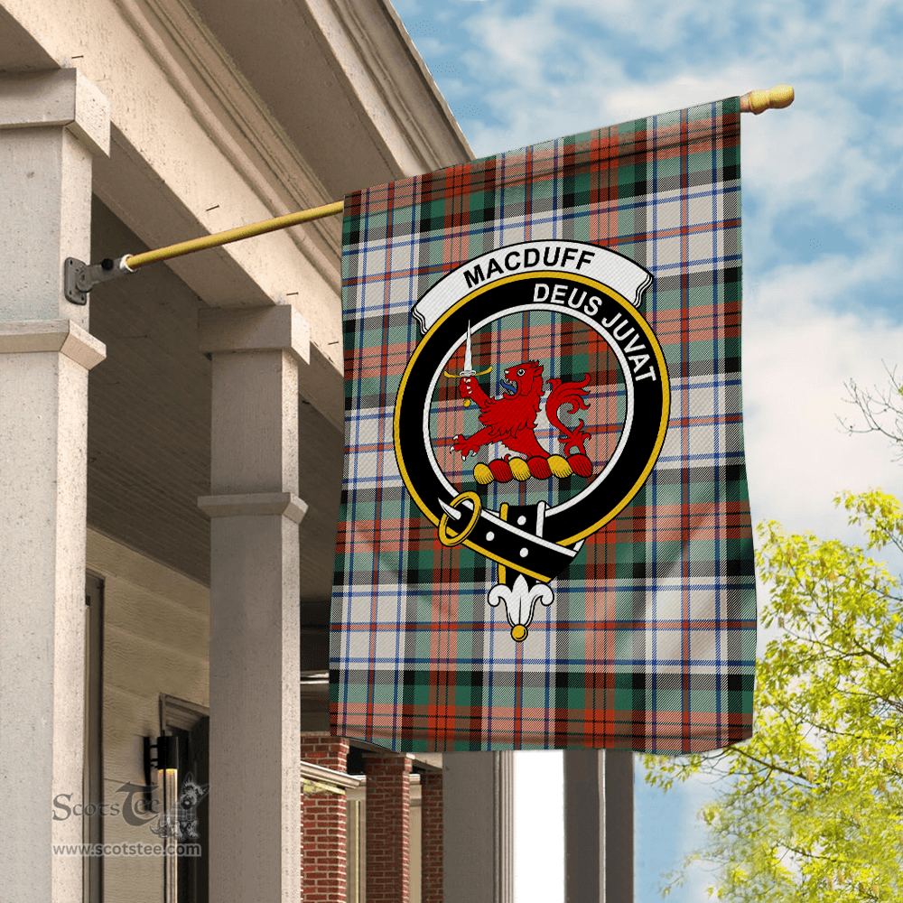 MacDuff Tartan Garden Flag MacDuff Dress Ancient Tartan Flag Clan Badge Tartan House Flag