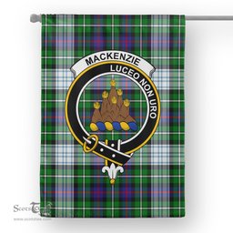 Mackenzie Tartan Flag MacKenzie Dress Modern Tartan Flag Clan Badge Tartan House Flag Mackenzie Tartan Garden Flag