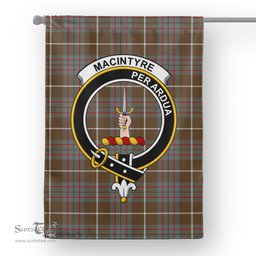 Garden Flag MacIntyre Hunting Weathered Tartan Flag Clan Badge Tartan House Flag