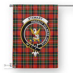 Garden Flag Stewart High Stewards Royal Modern Tartan Flag Clan Badge Tartan House Flag Stewart Flag
