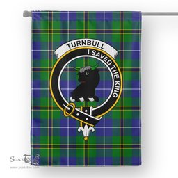 Garden Flag Turnbull Hunting Tartan Flag Clan Badge Tartan House Flag