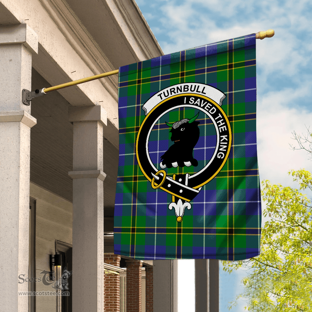 Garden Flag Turnbull Hunting Tartan Flag Clan Badge Tartan House Flag