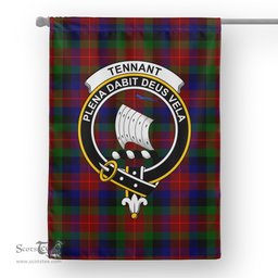 Garden Flag Tennant Tartan Flag Clan Badge Tartan House Flag