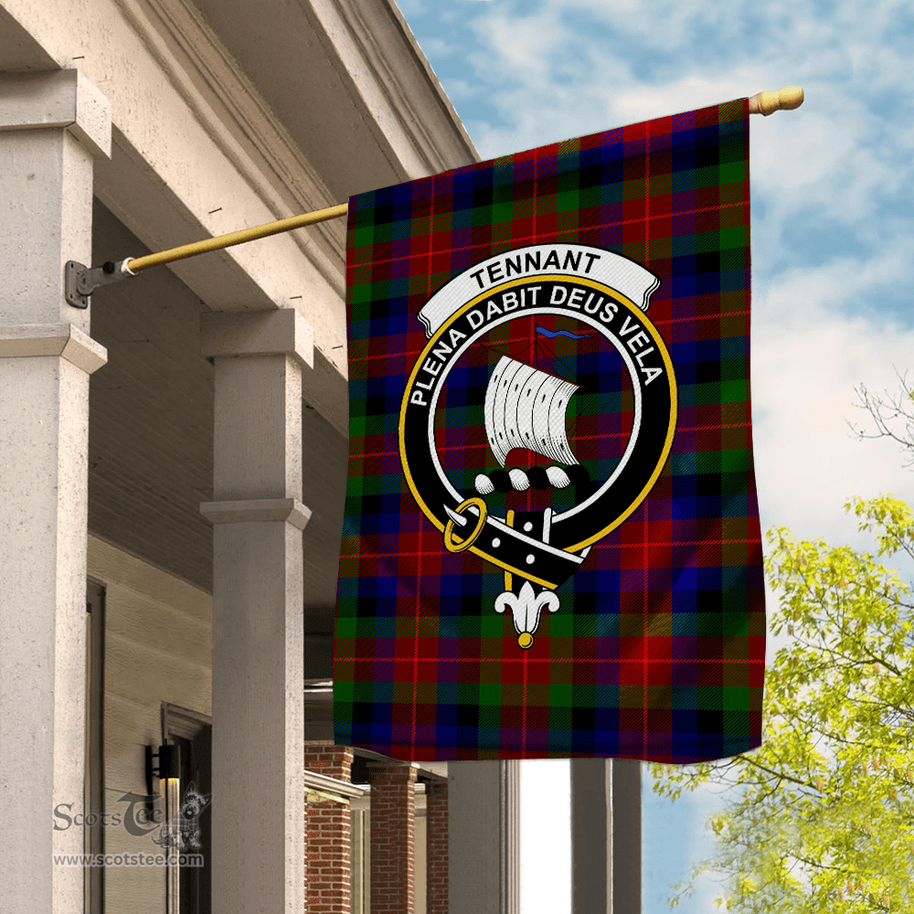 Garden Flag Tennant Tartan Flag Clan Badge Tartan House Flag