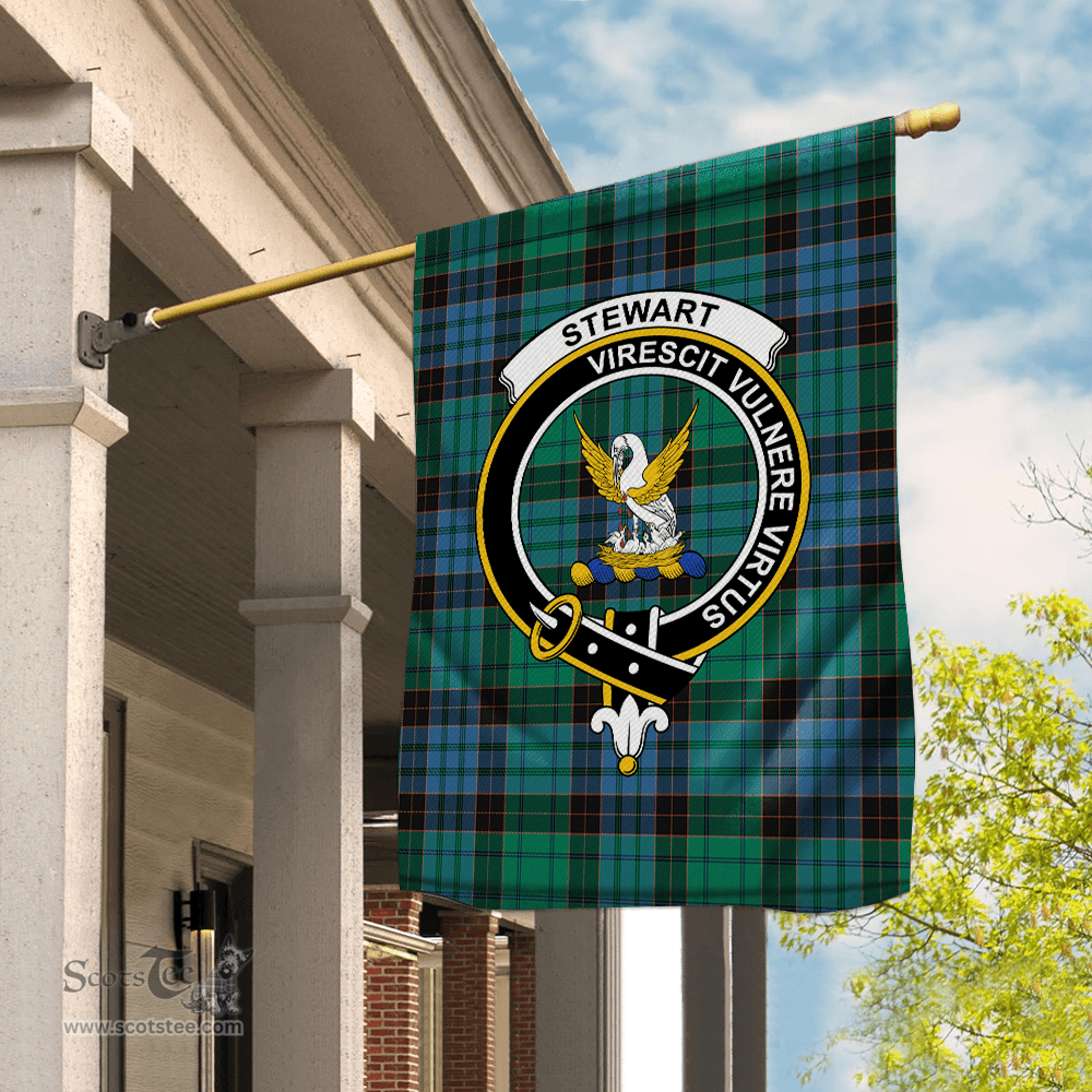 Stewart Tartan Garden Flag Stewart High Stewards Old Ancient Tartan Flag Clan Badge Tartan House Flag Stewart Flag