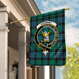 Stewart Tartan Garden Flag Stewart High Stewards Old Ancient Tartan Flag Clan Badge Tartan House Flag Stewart Flag