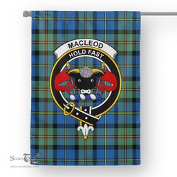 Garden Flag MacLeod Of Harris Ancient Tartan Flag Clan Badge Tartan House Flag